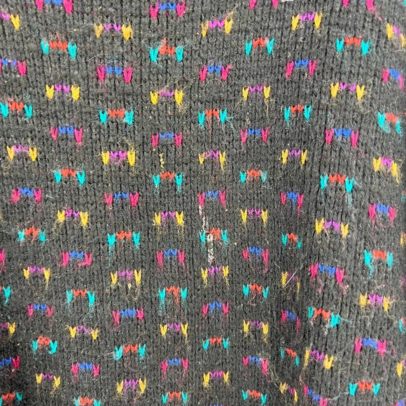 Vintage Reed & James Grandpa Coogi Knit Sweater 3D Textured 90's Men's XL - Picture 3 of 8